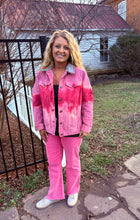 Load image into Gallery viewer, Acid Washed Frayed Hem Bootcut Pants