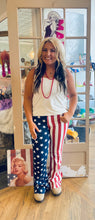 Load image into Gallery viewer, JB American Flag Print Flare