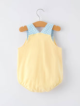 Load image into Gallery viewer, "MAMA'S BESTIE " Embroidered Baby Boy Romper