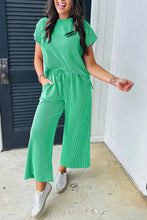 Load image into Gallery viewer, Solid Corded Pants Set