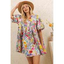 Load image into Gallery viewer, WILDFLOWER TUNIC DRESS (SJ)