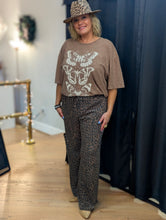 Load image into Gallery viewer, Animal Print Casual Pants