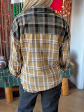 Load image into Gallery viewer, Mustard and Green Flannel