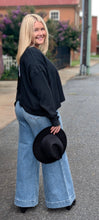 Load image into Gallery viewer, Waffle Open Back BLACK