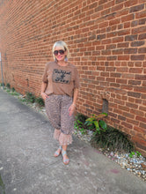 Load image into Gallery viewer, Leopard Print Lace Pants