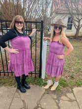 Load image into Gallery viewer, Grape Acid Wash Dress