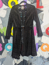 Load image into Gallery viewer, Black Lace and Stud