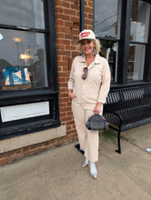 Load image into Gallery viewer, Button Down Ivory Jumpsuit