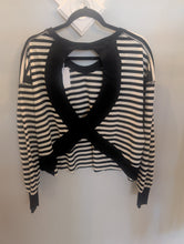 Load image into Gallery viewer, Black and White Striped