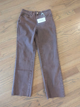 Load image into Gallery viewer, Acid Washed Frayed Hem Bootcut Pants