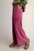 Load image into Gallery viewer, Magenta Easel Pants
