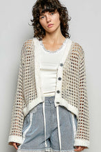 Load image into Gallery viewer, V-Neck Latte Button Cardigan
