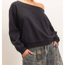 Load image into Gallery viewer, Off Shoulder BLACK
