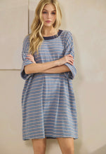 Load image into Gallery viewer, Striped Tee Dresses
