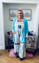 Load image into Gallery viewer, Curvy Coastal Blue Cardigan
