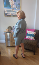 Load image into Gallery viewer, Denim Blue Gauze Top
