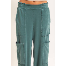 Load image into Gallery viewer, Cargo Pocket Pants DARK GREEN
