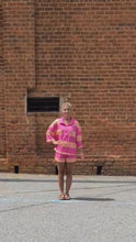 Load and play video in Gallery viewer, Pink Striped Short Set
