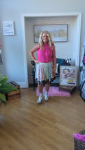 Load and play video in Gallery viewer, Festival Gathered Lace Mini Skirt
