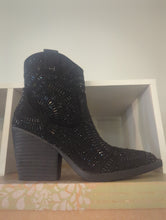 Load image into Gallery viewer, Sparkle on Black Boot
