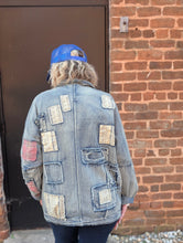 Load image into Gallery viewer, Patchwork Denim Jacket
