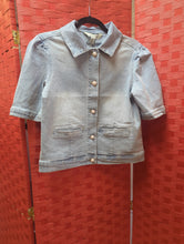 Load image into Gallery viewer, Puff Sleeve Denim

