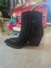 Load image into Gallery viewer, Sparkle on Black Boot

