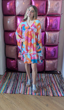 Load image into Gallery viewer, Baby Doll Abstract Dress
