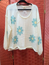 Load image into Gallery viewer, Ivory Flower Sweater
