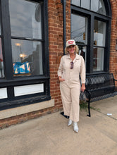 Load image into Gallery viewer, Button Down Ivory Jumpsuit
