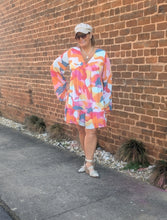 Load image into Gallery viewer, Baby Doll Abstract Dress
