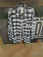 Load image into Gallery viewer, Bleached Flannel Top
