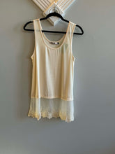 Load image into Gallery viewer, Tank Top with Lace Layer
