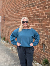 Load image into Gallery viewer, Off Shoulder DARK TEAL
