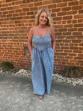 Load image into Gallery viewer, Chambray Jumpsuit
