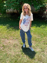 Load image into Gallery viewer, Flag Heart Tee
