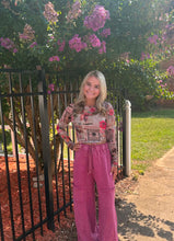 Load image into Gallery viewer, Magenta Easel Pants
