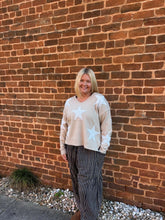 Load image into Gallery viewer, Striped black pants
