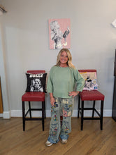 Load image into Gallery viewer, Bluevelvet Patchwork Jeans
