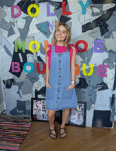 Load image into Gallery viewer, Denim Pocketed Dress
